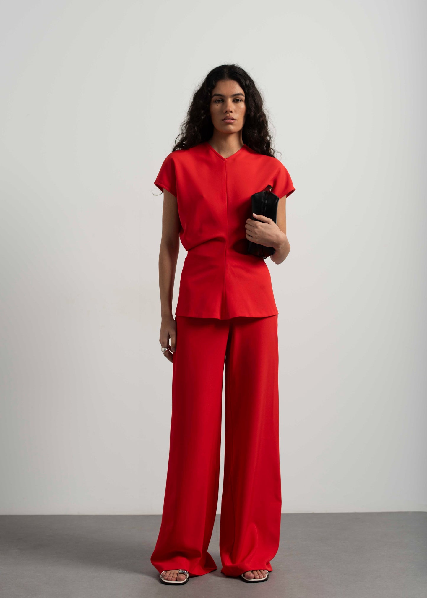 red pantalon
