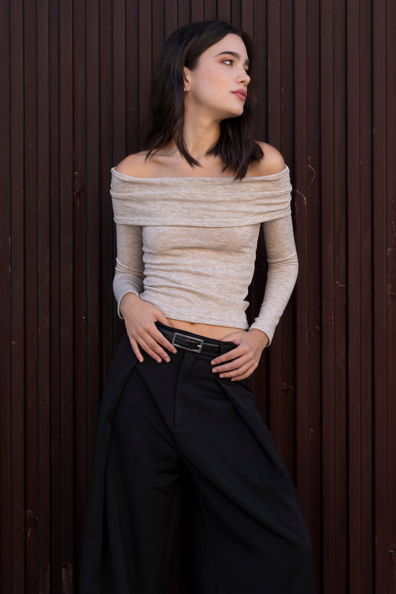 Darted Trousers Black: Extra Tall