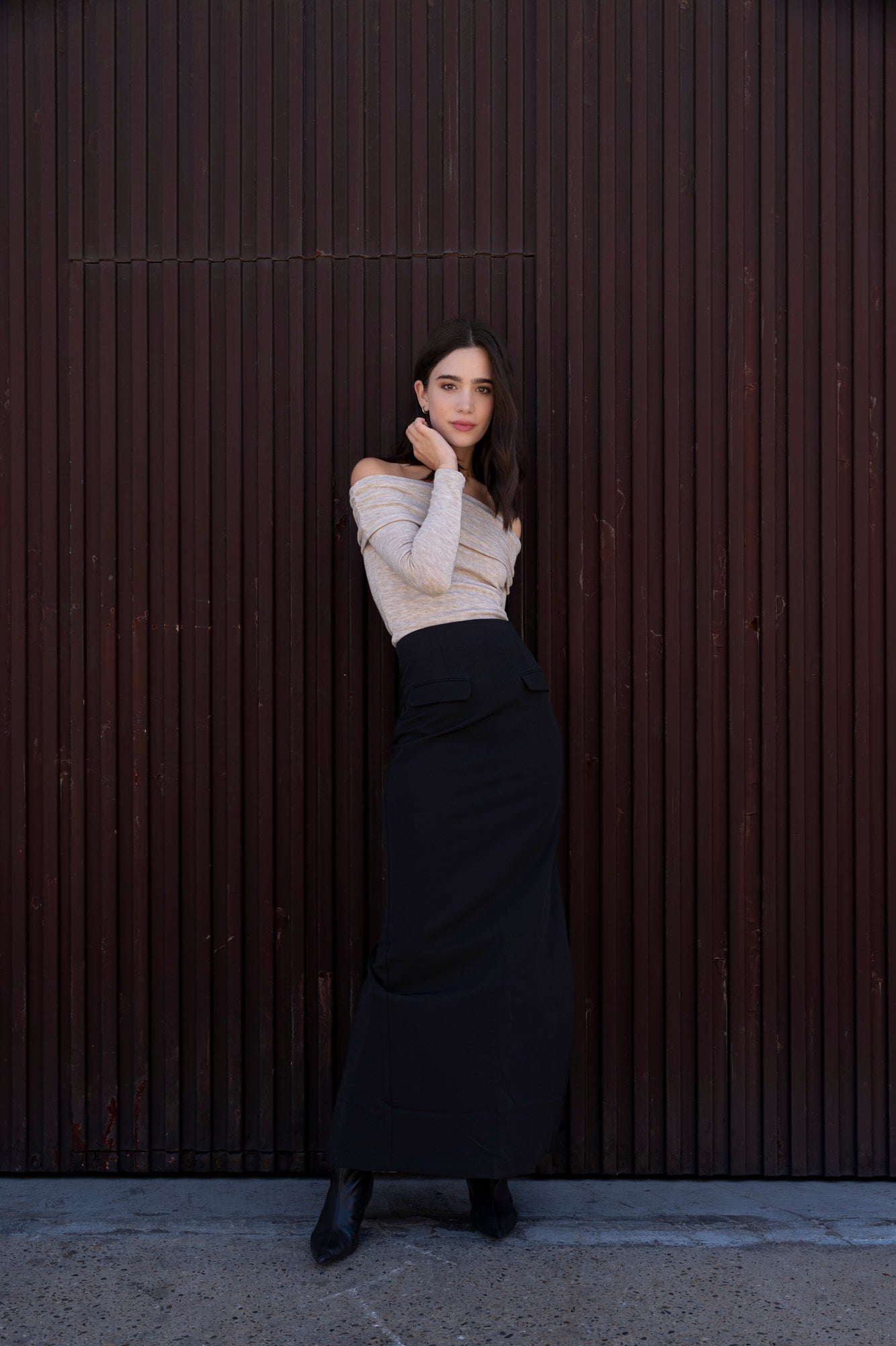 Maxi Skirt Black: Tall