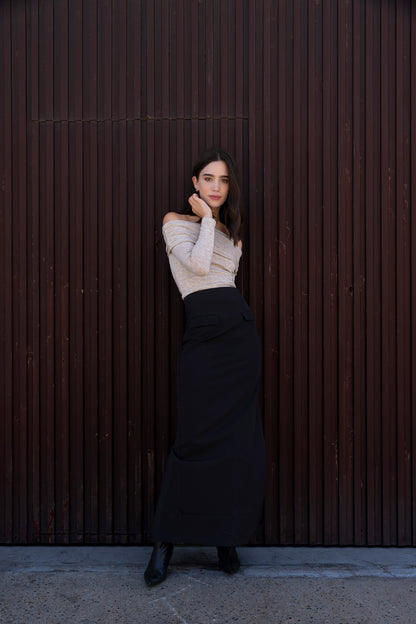 Maxi Skirt Black: Tall