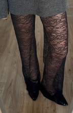 Lace Pants Black: Extra Tall
