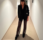 Lace Pants Black: Extra Tall