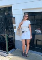 Luna Leather Hobo Sand