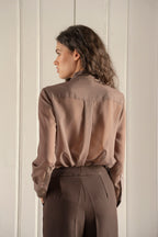 Straight Fit Pantalon Brown: Tall