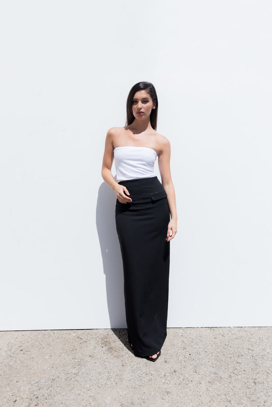 Maxi Skirt Black: Tall