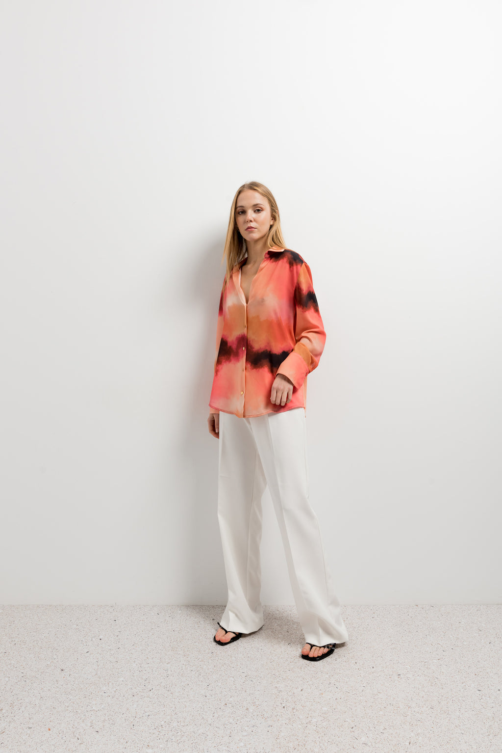 White Pants With Pleats: Tall