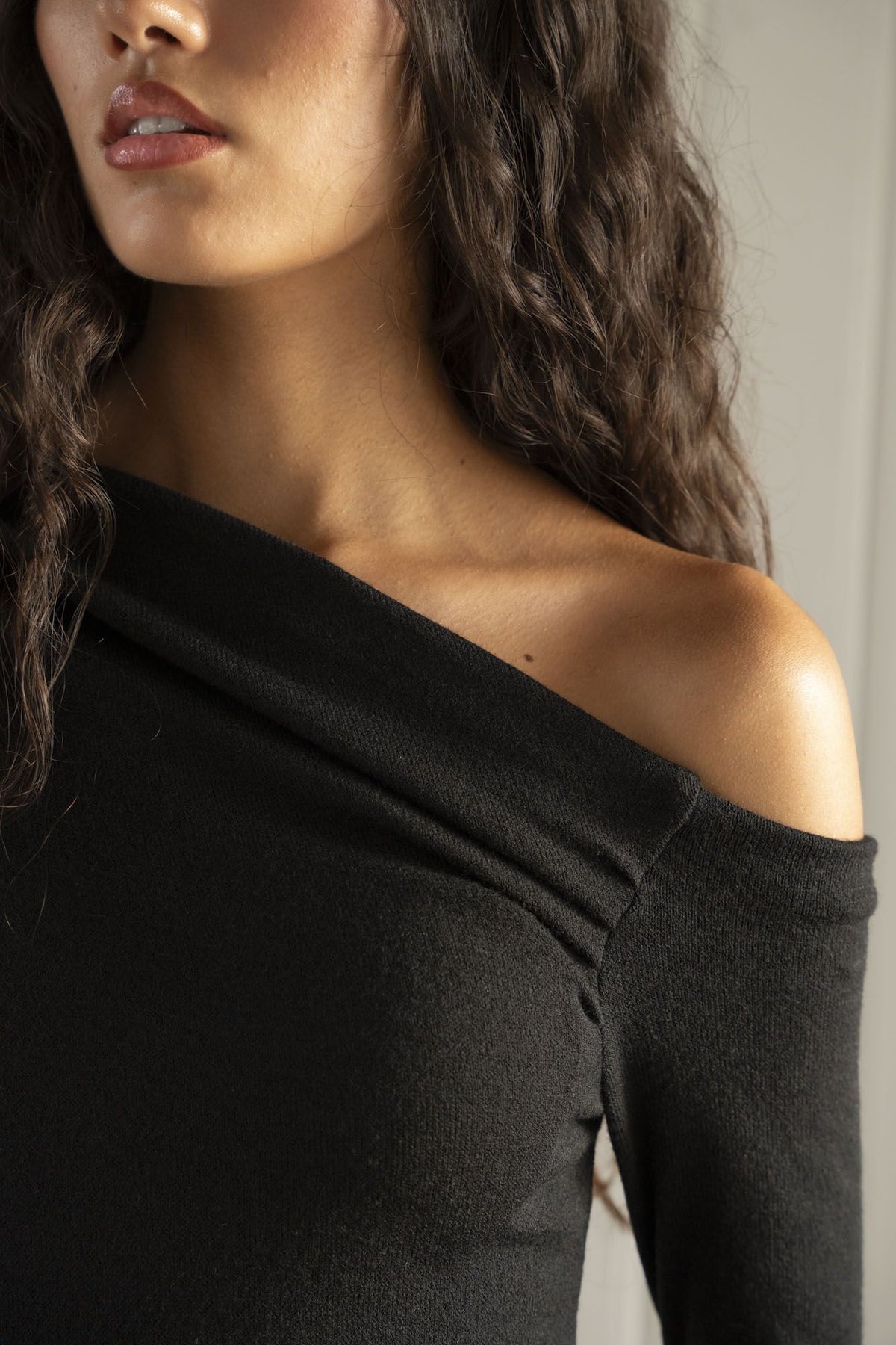 Asymmetric Knit Dress Extra Tall