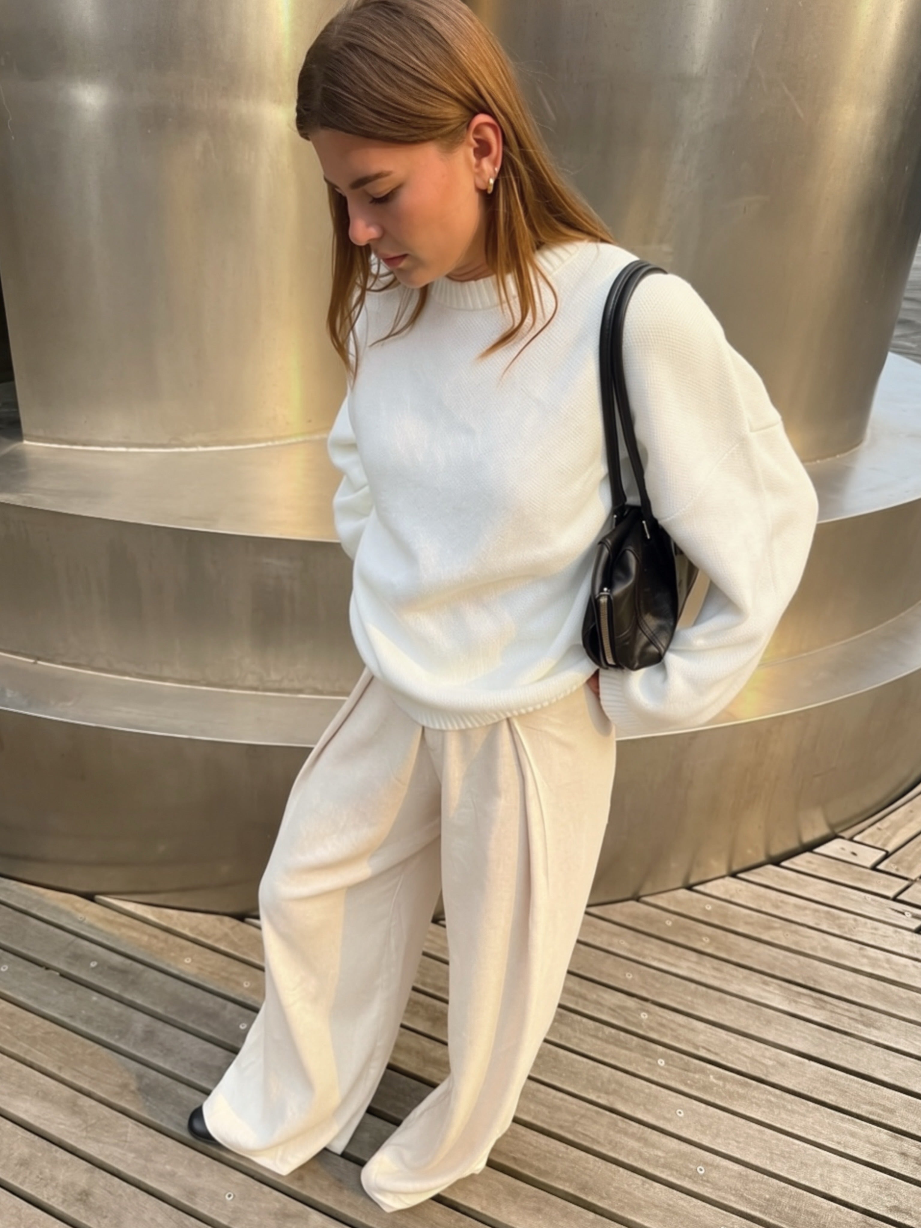 Darted Trousers Sand
