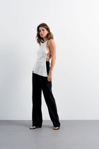 tall pantalon black