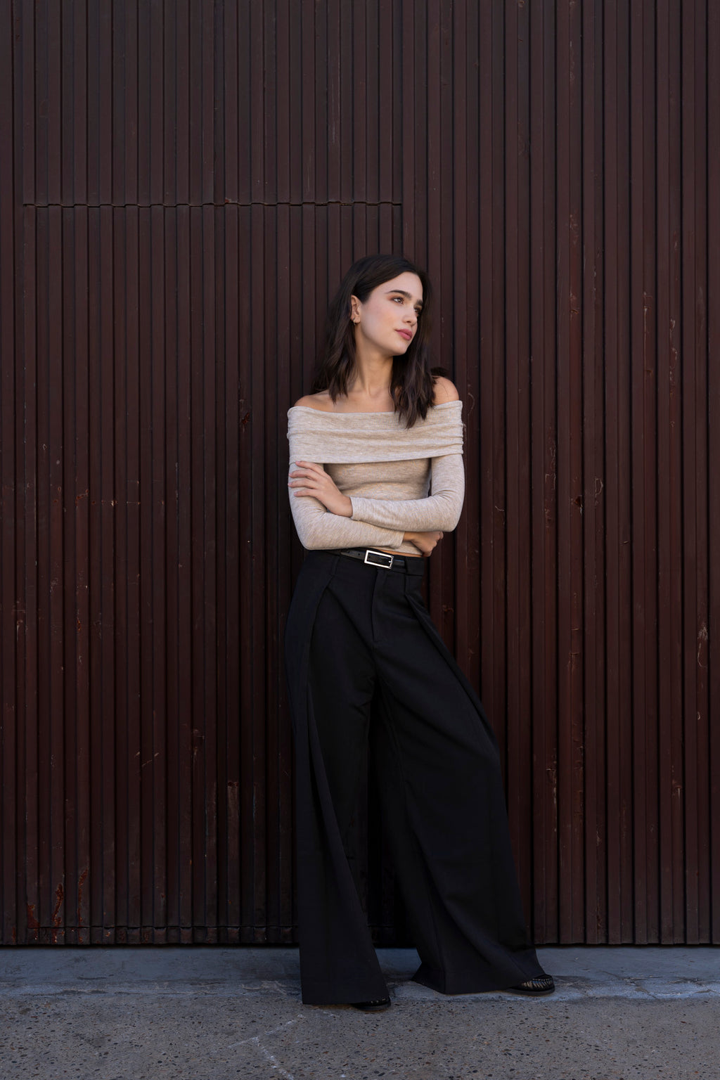 Darted Trousers Black: Extra Tall