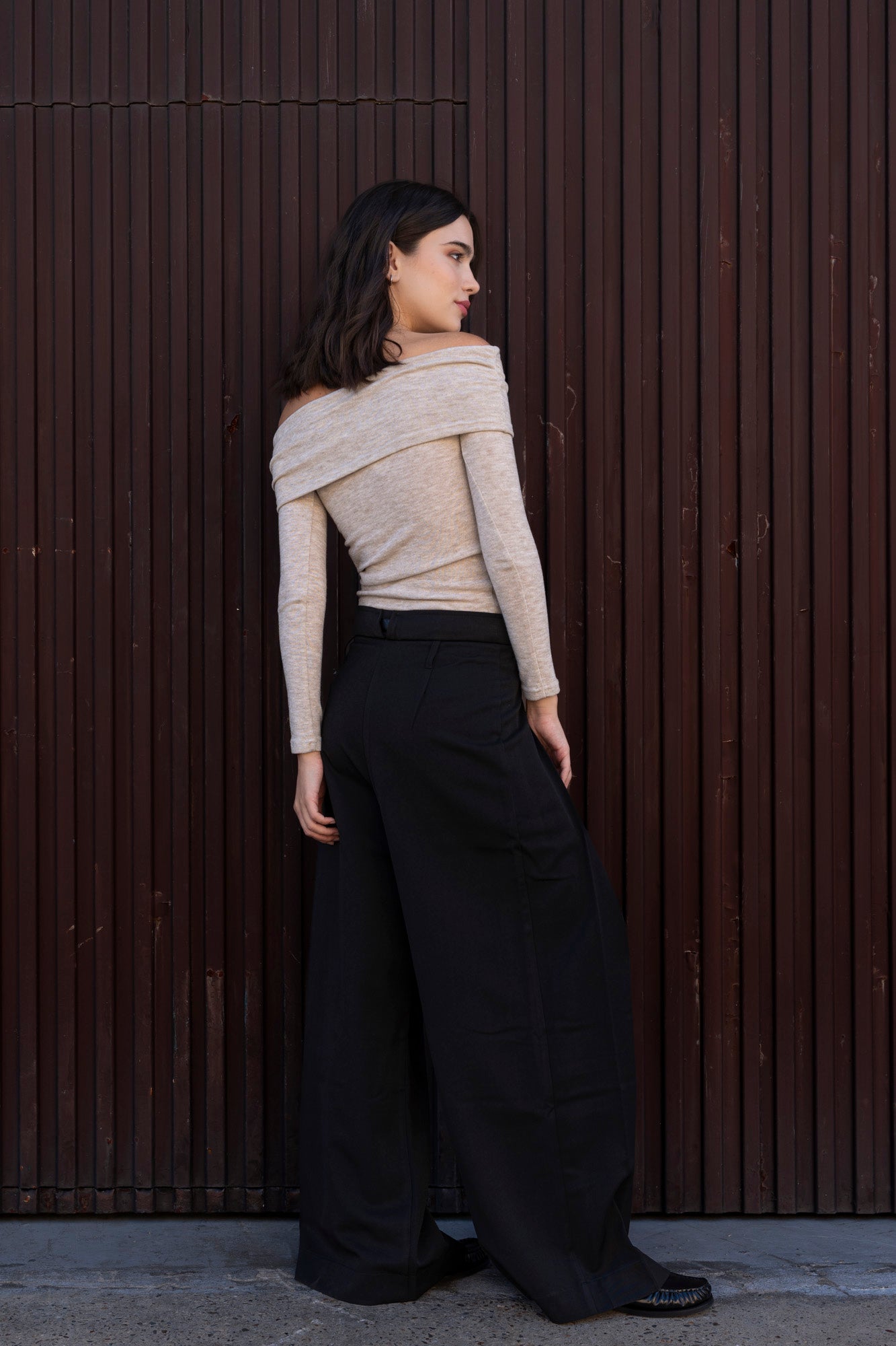 Darted Trousers Black: Extra Tall